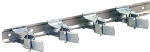 CRAWFORD Crawford SG4 Tool Storage Clip Bar, 4-Compartment, Steel HARDWARE & FARM SUPPLIES CRAWFORD