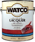 WATCO WATCO 63231 Lacquer, Liquid, Clear, 1 gal, Can PAINT WATCO