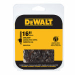 DEWALT DEWALT DWO1DT616T Chainsaw Chain, 16 in L Bar, 0.043 in, 3/8 in TPI/Pitch OUTDOOR LIVING & POWER EQUIPMENT DEWALT