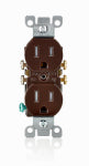 LEVITON MFG CO 15A BRN TAMP RES OUTLET ELECTRICAL LEVITON MFG CO