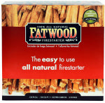 FATWOOD Fatwood 9987 Fire Starter, 5 lb Starter Weight, Pine Wood Base OUTDOOR LIVING & POWER EQUIPMENT FATWOOD