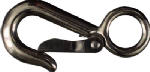 ASSA ABLOY AMERICAS RESIDENTIALI NC Stainless Steel Rigid Eye Snap, 1-1/8 In. x 4-1/2 In. HARDWARE & FARM SUPPLIES ASSA ABLOY AMERICAS RESIDENTIALI NC