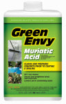 SUNNYSIDE CORP Green Envy Muriatic Acid, Cleans & Preps Concrete, Qt. PAINT SUNNYSIDE CORP