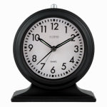 LA CROSSE TECHNOLOGY LTD Tabletop Alarm Clock, Battery Operated, Silent Movement, 5.7 In. HOUSEWARES LA CROSSE TECHNOLOGY LTD
