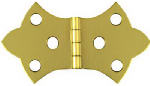 ASSA ABLOY AMERICAS RESIDENTIALI NC 2-Pk., 1-11/16 x 3-1/16 In. Brass Decorative Hinges HARDWARE & FARM SUPPLIES ASSA ABLOY AMERICAS RESIDENTIALI NC