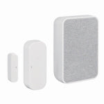 GLOBE ELECTRIC Doorbell/ Door or Window Break-in Alert Kit, Battery Operated, White/Gray HARDWARE & FARM SUPPLIES GLOBE ELECTRIC