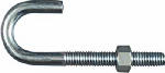 ASSA ABLOY AMERICAS RESIDENTIALI NC J Bolt, Zinc, 3/8 x 3-3/4 In. HARDWARE & FARM SUPPLIES ASSA ABLOY AMERICAS RESIDENTIALI NC