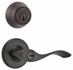 ASSA ABLOY AMERICAS RESIDENTIALINC. Balboa Entry Lever & Deadbolt Combo Pack, Venetian Bronze HARDWARE & FARM SUPPLIES ASSA ABLOY AMERICAS RESIDENTIALINC.