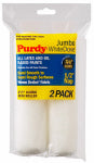 PURDY CORPORATION White Dove Jumbo Mini Paint Roller Cover, 6-1/2 x 1/2 In. Nap, 2-Pk. PAINT PURDY CORPORATION