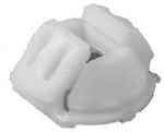 HALEX/SCOTT FETZER Hit Lock Non-Metallic Connector, 5-Pk.