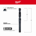 MILWAUKEE Milwaukee 48-89-2740 Drill Bit, 9/16 in Dia, 6 in OAL, Parabolic Flute, 1/2 in Dia Shank, Flat Shank TOOLS MILWAUKEE