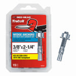 ITW BRANDS 3/8" x 2-1/4" Wedge Anchor 15-Ct. HARDWARE & FARM SUPPLIES ITW BRANDS