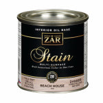 ZAR ZAR 13906 Wood Stain, Beach House, Liquid, 0.5 pt, Can PAINT ZAR
