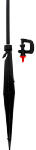 RAINDRIP Raindrip R175CT Rotary Sprinkler, 1/4 in Connection, 16 to 22 ft LAWN & GARDEN RAINDRIP