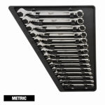 MILWAUKEE ELECTRIC TOOL CORP 15-Pc. Combination Wrench Set, Metric TOOLS MILWAUKEE ELECTRIC TOOL CORP
