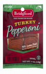 BRIDGFORD MARKETING COMPANY Sliced Turkey, Pepperoni, 4 oz. HOUSEWARES BRIDGFORD MARKETING COMPANY