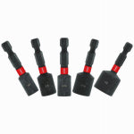 DIABLO Diablo DNTSS-S5 Series Nutsetter Set, 1-7/8 in Dimensions, 5-Piece, Assorted, Magnetic TOOLS DIABLO