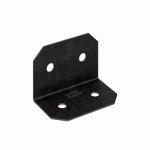 SIMPSON STRONG TIE Simpson Strong-Tie APVA6 Outdoor Accents�� Avant Collection��� ZMAX��, Black Powder-Coated 90�� Angle for 6x