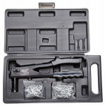 ARROW Arrow RL100K Rivet Tool Kit, 1/8, 3/16 in Rivet, Non-Slip Grip Handle, Steel TOOLS ARROW