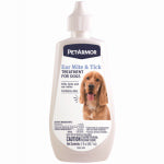 PETARMOR PetArmor SG02588 Ear Mite and Tick Treatment, 3 oz PET & WILDLIFE SUPPLIES PETARMOR