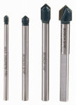 ROBERT BOSCH TOOL GROUP 4-Pc. Glass & Tile Drill Bit Set TOOLS ROBERT BOSCH TOOL GROUP