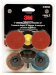 3M COMPANY Grinding/Sanding/Finishing Kit, 2 In.