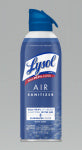 LYSOL Reckitt Benckiser 1920099351 Air Sanitizer, Clear, 10 oz, Aerosol Can CLEANING & JANITORIAL SUPPLIES LYSOL