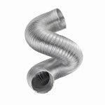 LAMBRO INDUSTRIES Clothes Dryer Transition Duct, Semi-Rigid, Triple-Lock, 4 In. x 8 Ft. Flexible PLUMBING, HEATING & VENTILATION LAMBRO INDUSTRIES