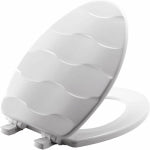 MAYFAIR Mayfair 133SLOW 000 Toilet Seat, Elongated, White, Easy Clean and Change Hinge PLUMBING, HEATING & VENTILATION MAYFAIR
