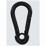 ASSA ABLOY AMERICAS RESIDENTIALI NC Interlocking Spring Snap, Steel, Black, 1/4 In. HARDWARE & FARM SUPPLIES ASSA ABLOY AMERICAS RESIDENTIALI NC