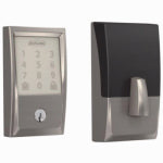 SCHLAGE LOCK CO Century Encode Smart Wi-Fi Deadbolt, Satin Nickel ELECTRICAL SCHLAGE LOCK CO