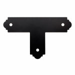 SIMPSON STRONG TIE Outdoor Accents T Strap, ZMAX Coated, Galvanized Steel, 4 x 4 In.
