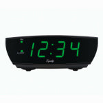 LA CROSSE TECHNOLOGY LTD Alarm Clock, Large LED Green Display HOUSEWARES LA CROSSE TECHNOLOGY LTD