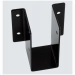 ASSA ABLOY AMERICAS RESIDENTIALI NC Decorative Joist Hanger, Black, 3-3/16 x 3-5/16 x 2 In.