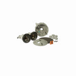 RACO INCORPORATED Weatherproof Light Kit, 2 Lampholders, Box & Cover, Gray, 4 In. Round ELECTRICAL RACO INCORPORATED