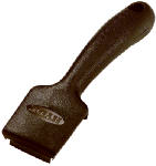 HYDE Hyde Black & Silver Lifetime Series 10530 Pull Scraper, 1-1/2 in W Blade, 4-Edge Blade, HCS Blade, Polypropylene Handle PAINT HYDE