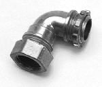 HALEX/SCOTT FETZER Conduit Fitting, EMT Compression Connector, 90 Degree, 1/2-In.