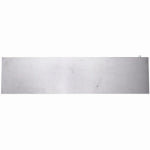 ASSA ABLOY AMERICAS RESIDENTIALI NC Mill Aluminum Sheet Metal, .025 Gauge, 8 x 24 In.