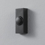 HEATH-ZENITH Heath Zenith 18000159 Pushbutton Doorbell, Wireless, Rectangular, Black ELECTRICAL HEATH-ZENITH