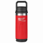 MILWAUKEE ELECTRICAL TO Milwaukee PACKOUT Series 48-22-8382R Insulated Bottle, 18 oz, Stainless Steel, Red HOUSEWARES MILWAUKEE ELECTRICAL TO