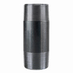 CODA RESOURCES LTD IMP 1-1/4 x 4 In. Black Pipe Nipple PLUMBING, HEATING & VENTILATION CODA RESOURCES LTD IMP