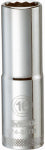 DEWALT DEWALT DWMT74547OSP Drive Socket, 16 mm Socket, Deep Socket, 3-1/8 in OAL, 1/2 in Drive, 12-Point, Vanadium Steel TOOLS DEWALT