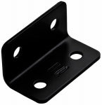 ASSA ABLOY AMERICAS RESIDENTIALI NC Corner Brace, Black Steel, 3 In.