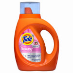 TIDE Tide Plus A Touch of Downy Series 80763421 Regular Laundry Detergent, 42 fl-oz, Bottle, Liquid, April Fresh CLEANING & JANITORIAL SUPPLIES TIDE