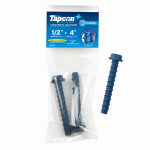 ITW BRANDS 1/2" x 4" Hex Washer Head Heavy Duty Screw Anchor 2-Ct. 2 PACK HARDWARE & FARM SUPPLIES ITW BRANDS