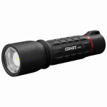 COAST Coast XP Series XP9R Flashlight, ZX850 Battery, Rechargeable, Zithion-X Battery, LED Lamp, Bulls Eye Spot, Flood Beam ELECTRICAL COAST