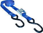 KEEPER Keeper 05110 Tie-Down, 1 in W, 10 ft L, Nylon, Orange, 400 lb, S-Hook End Fitting AUTOMOTIVE KEEPER