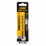 BLACK & DECKER/DEWALT Black & Gold HSS Drill Bit, 1/4 In. Hex Shank, Impact Ready, 13/64 In.