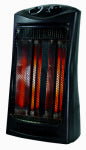 GENEVA INDUSTRIAL GROUP INC Quartz Infrared Tower Heater, Thermostat, Black
