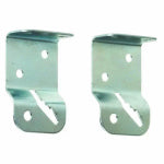 RALPH FRIEDLAND & BROTHERS Window Shade Bracket, Universal Mount, Zinc-Plated, 1 Pair